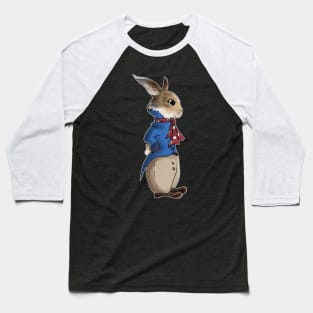 Digital Illustration of Peter Rabbit 04/04/23 - Storybook inspired art and designs Baseball T-Shirt